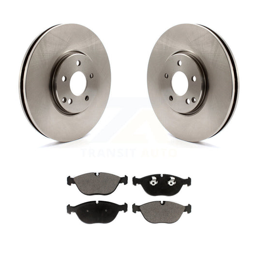 Disc Brake Rotors And Ceramic Pads Front Kit For Mercedes-Benz E500 AWD