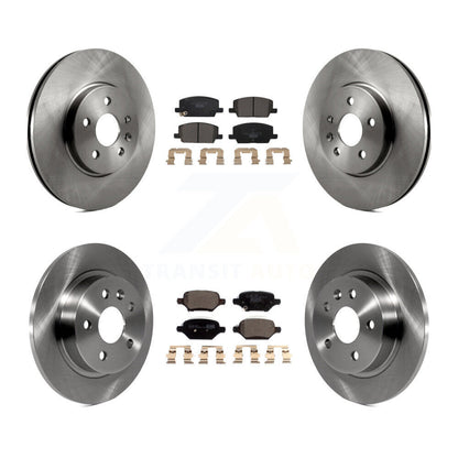 Disc Brake Rotors And Ceramic Pad Front Rear Kit For Buick Encore Chevrolet Trax
