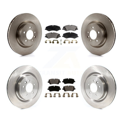 Disc Brake Rotors And Ceramic Pads Front Rear Kit For Land Rover Range Sport