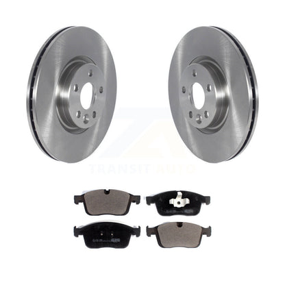 Disc Brake Rotors And Ceramic Pads Front Kit For Volvo XC60