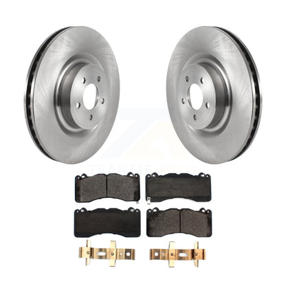 Disc Brake Rotors And Ceramic Pads Front Kit For Ford Mustang