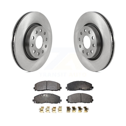Disc Brake Rotors And Ceramic Pads Front Kit For Jeep Wrangler Gladiator