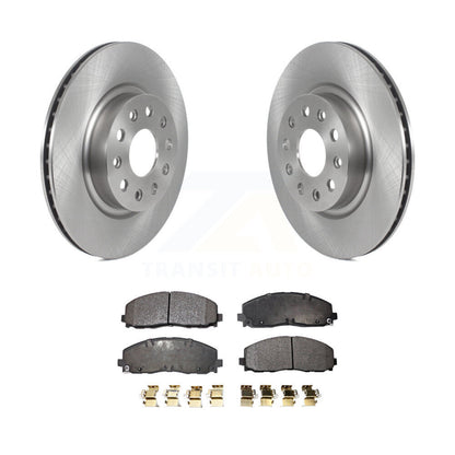 Disc Brake Rotors And Ceramic Pads Front Kit For Jeep Wrangler