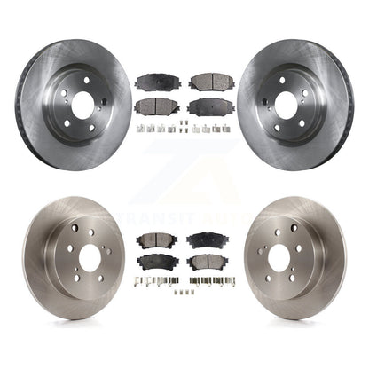 Disc Brake Rotors And Ceramic Pads Front Rear Kit For 2016-2020 Toyota Mirai