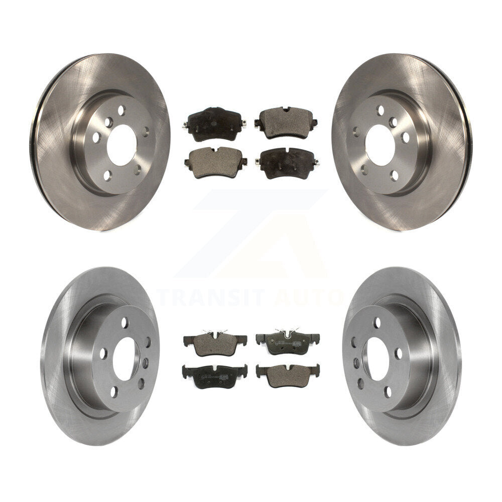 Disc Brake Rotors And Ceramic Pads Front Rear Kit For Mini Cooper Clubman