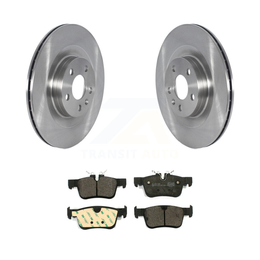 Brake Rotor & Ceramic Pad Rear Kit For Volvo XC60 With 320mm Diameter