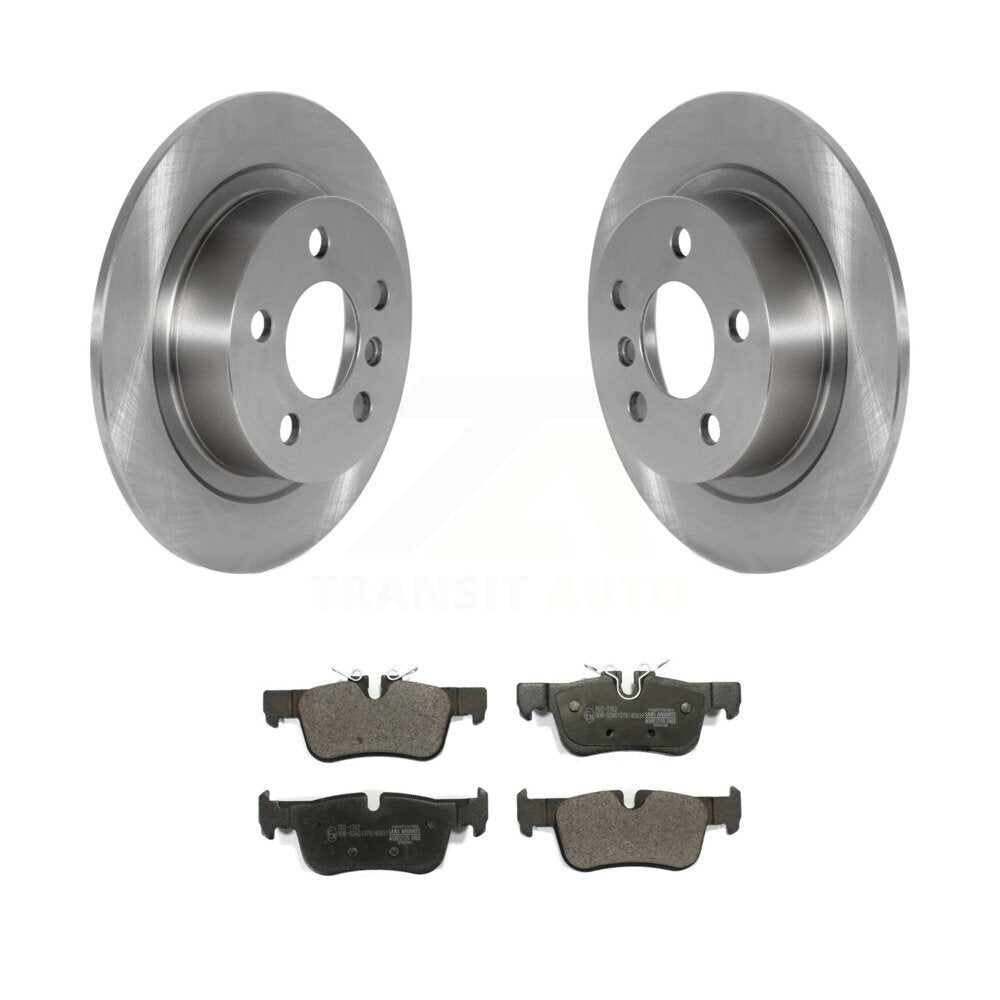 Brake Rotor & Ceramic Pad Rear Kit For Mini Cooper Countryman Clubman BMW i3 i3s