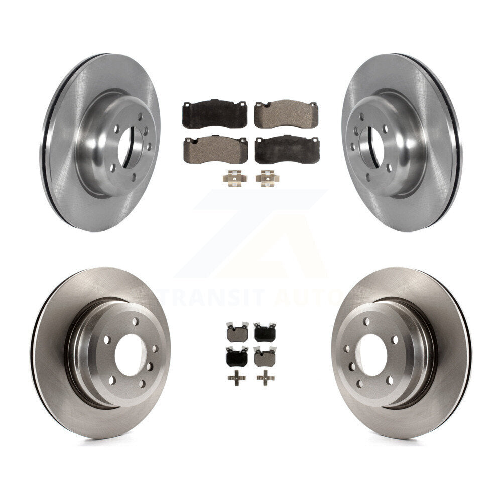 Disc Brake Rotors And Ceramic Pads Front Rear Kit For BMW 135i 135is