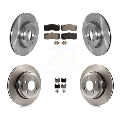 Disc Brake Rotors And Ceramic Pads Front Rear Kit For BMW 135i 135is