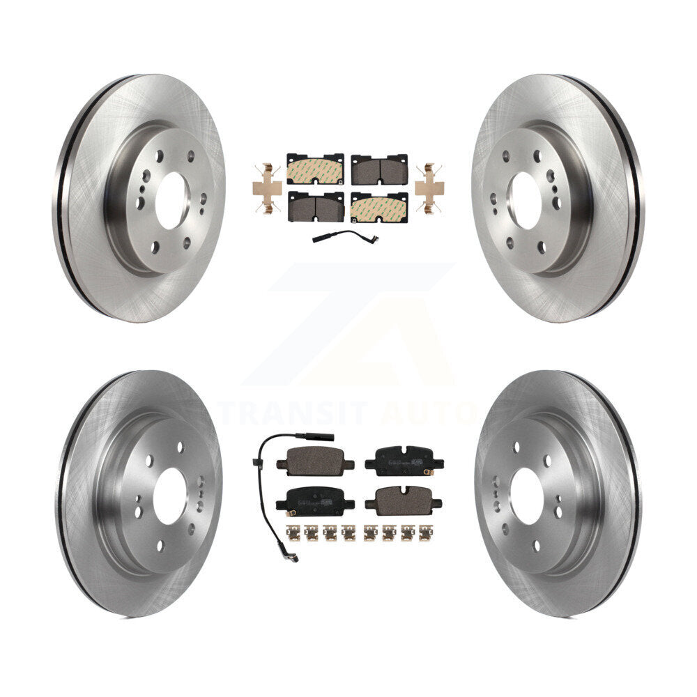 Brake Rotor & Ceramic Pad Front Rear Kit For GMC Chevrolet Silverado 1500 Sierra