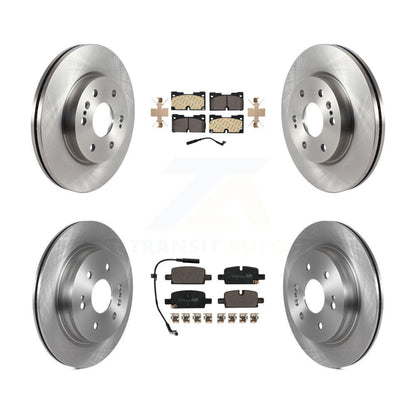 Brake Rotor & Ceramic Pad Front Rear Kit For GMC Chevrolet Silverado 1500 Sierra