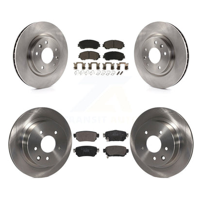 Disc Brake Rotors And Ceramic Pads Front Rear Kit For 2019 Nissan Rogue Sport S
