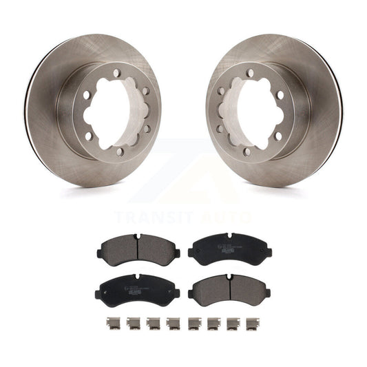 Brake Rotor And Ceramic Pad Rear Kit For Mercedes-Benz Sprinter 3500 4500 3500XD