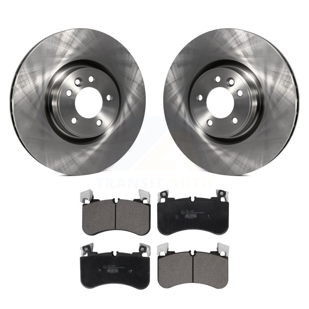 Brake Rotor And Ceramic Pad Front Kit For Land Rover Range Sport Defender 110 90