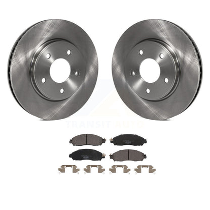 Disc Brake Rotors And Ceramic Pads Front Kit For Nissan LEAF NV200