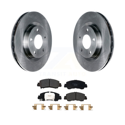 Disc Brake Rotors And Ceramic Pads Front Kit For Mitsubishi Eclipse Cross