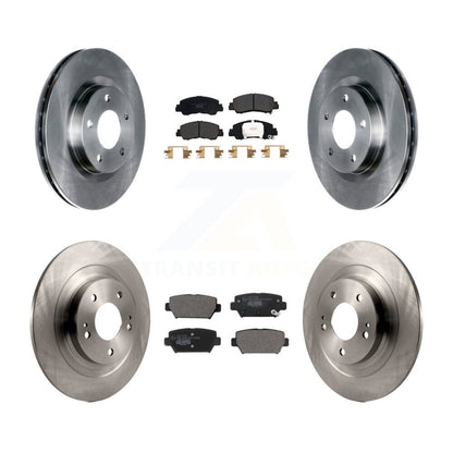 Disc Brake Rotors And Ceramic Pads Front Rear Kit For Mitsubishi Eclipse Cross