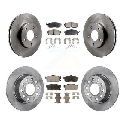 Disc Brake Rotors Ceramic Pad Front Rear Kit For 1999 Nissan Maxima From 04