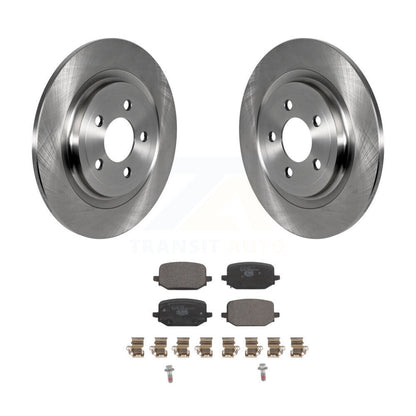 Disc Brake Rotors And Ceramic Pad Rear Kit For 2022-2024 Ford Explorer 3.0L/2.3L