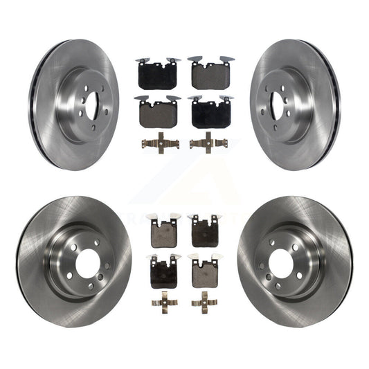Disc Brake Rotors And Ceramic Pads Front Rear Kit For 2018-2020 BMW M240i xDrive