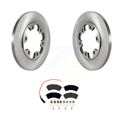 Brake Rotor Ceramic Pad Rear Kit For Ford Transit-250 Transit-150 Transit-350 HD