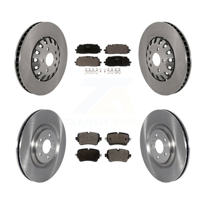 Disc Brake Rotors And Ceramic Pads Front Rear Kit For 2019 Audi Q8 A8 Quattro