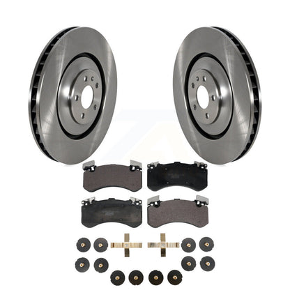 Disc Brake Rotors And Ceramic Pads Front Kit For Audi A8 Quattro S8 S7
