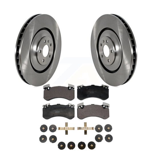 Disc Brake Rotors And Ceramic Pads Front Kit For Audi A8 Quattro S8 S7