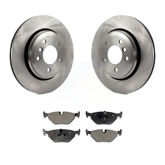 Brake Rotor And Ceramic Pad Rear Kit For BMW 320i With 320mm Diameter