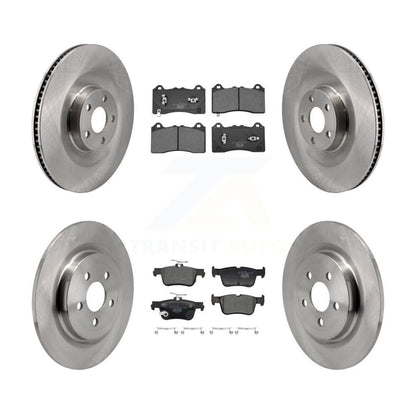 Disc Brake Rotors And Ceramic Pads Front Rear Kit For Ford Mustang Mach-E