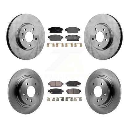 Brake Rotors Ceramic Pad Front Rear Kit For Chevrolet Cruze Buick Verano Orlando