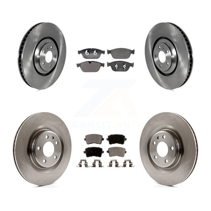 Disc Brake Rotors And Ceramic Pads Front Rear Kit For Audi SQ5