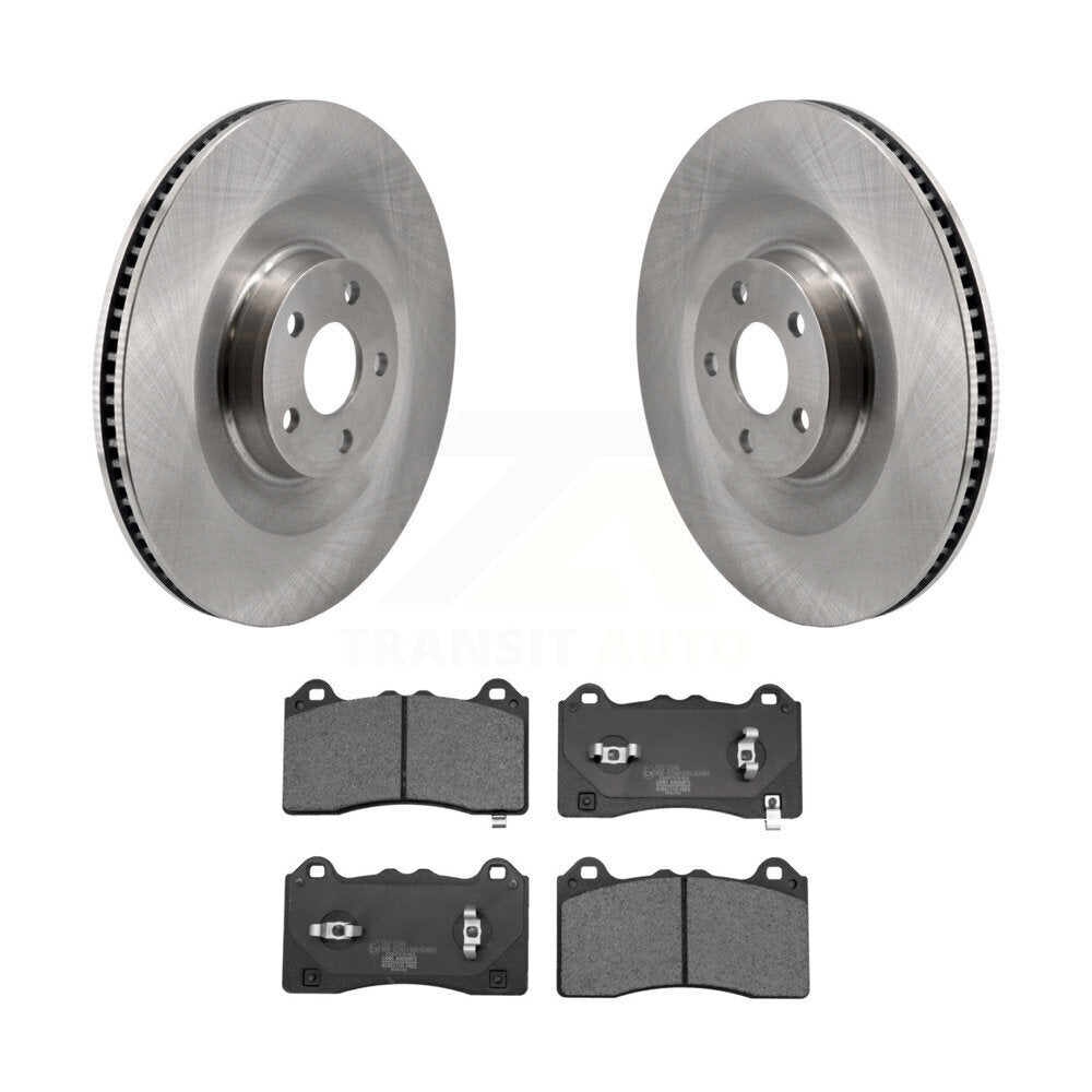Disc Brake Rotors And Ceramic Pads Front Kit For Ford Mustang Mach-E