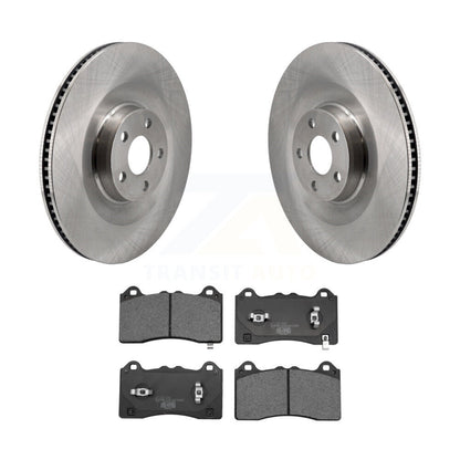 Disc Brake Rotors And Ceramic Pads Front Kit For Ford Mustang Mach-E