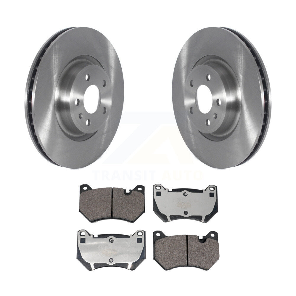 Disc Brake Rotors And Ceramic Pads Front Kit For Audi Q5 Sportback