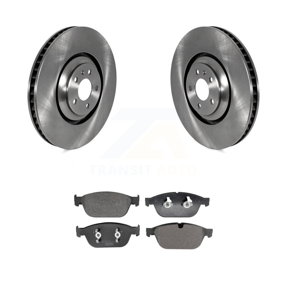 Disc Brake Rotors And Ceramic Pads Front Kit For Audi SQ5 A8 Quattro