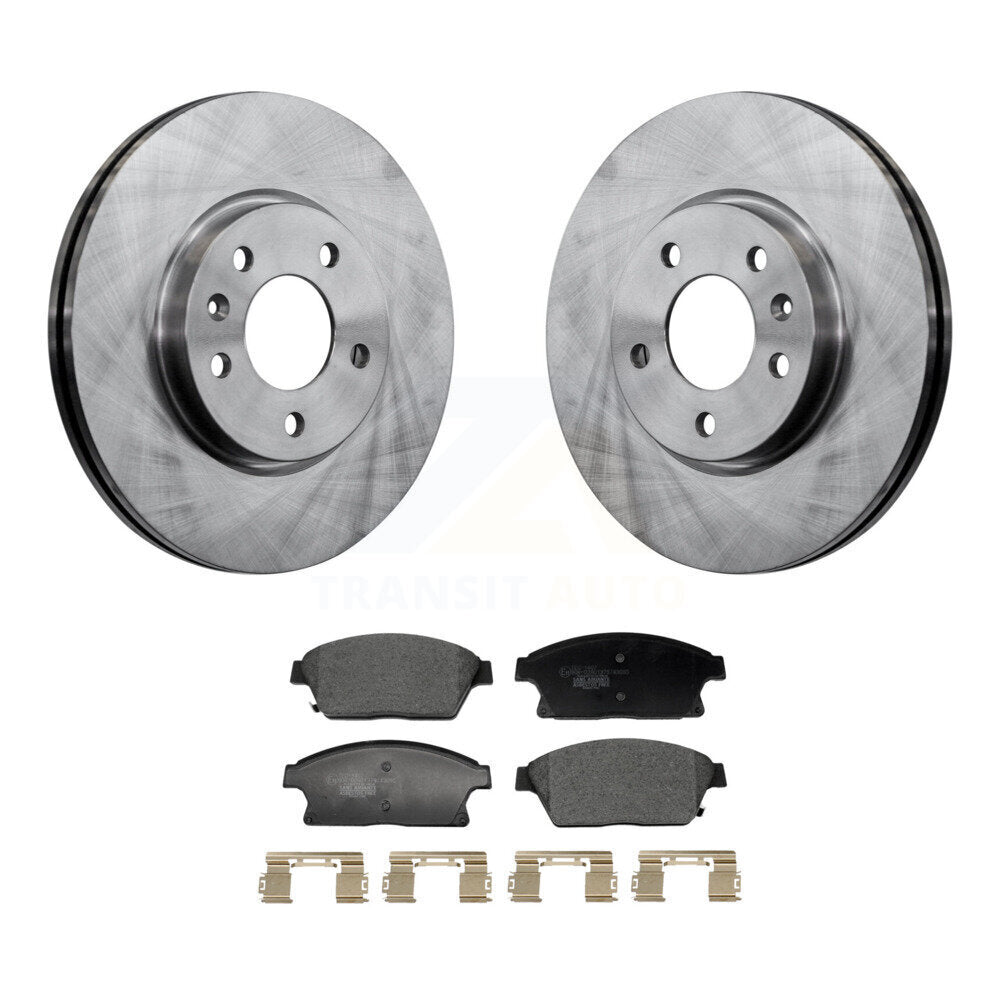 Brake Rotors Ceramic Pad Front Kit For Chevrolet Cruze Buick Verano Orlando Volt