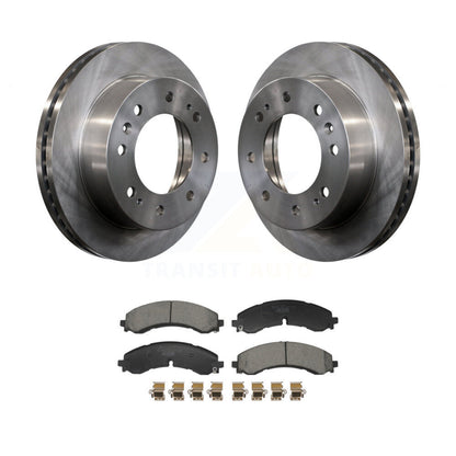 Brake Rotor And Ceramic Pad Front Kit For GMC Chevrolet Sierra 2500 HD Silverado