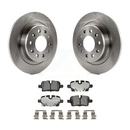 Disc Brake Rotor & Ceramic Pad Rear Kit For Chevrolet Equinox GMC Terrain Malibu