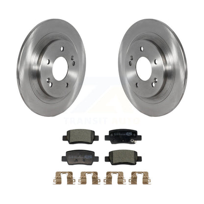 Disc Brake Rotor Ceramic Pad Rear Kit For Kia Seltos With Electric Parking