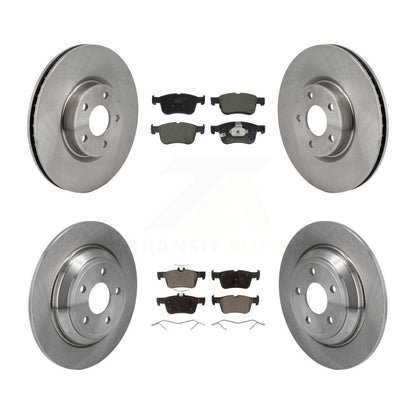 Disc Brake Rotor Ceramic Pad Front Rear Kit For Ford Escape Bronco Sport Lincoln