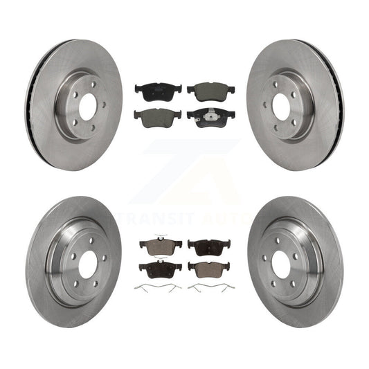 Disc Brake Rotor Ceramic Pad Front Rear Kit For Ford Escape Bronco Sport Lincoln