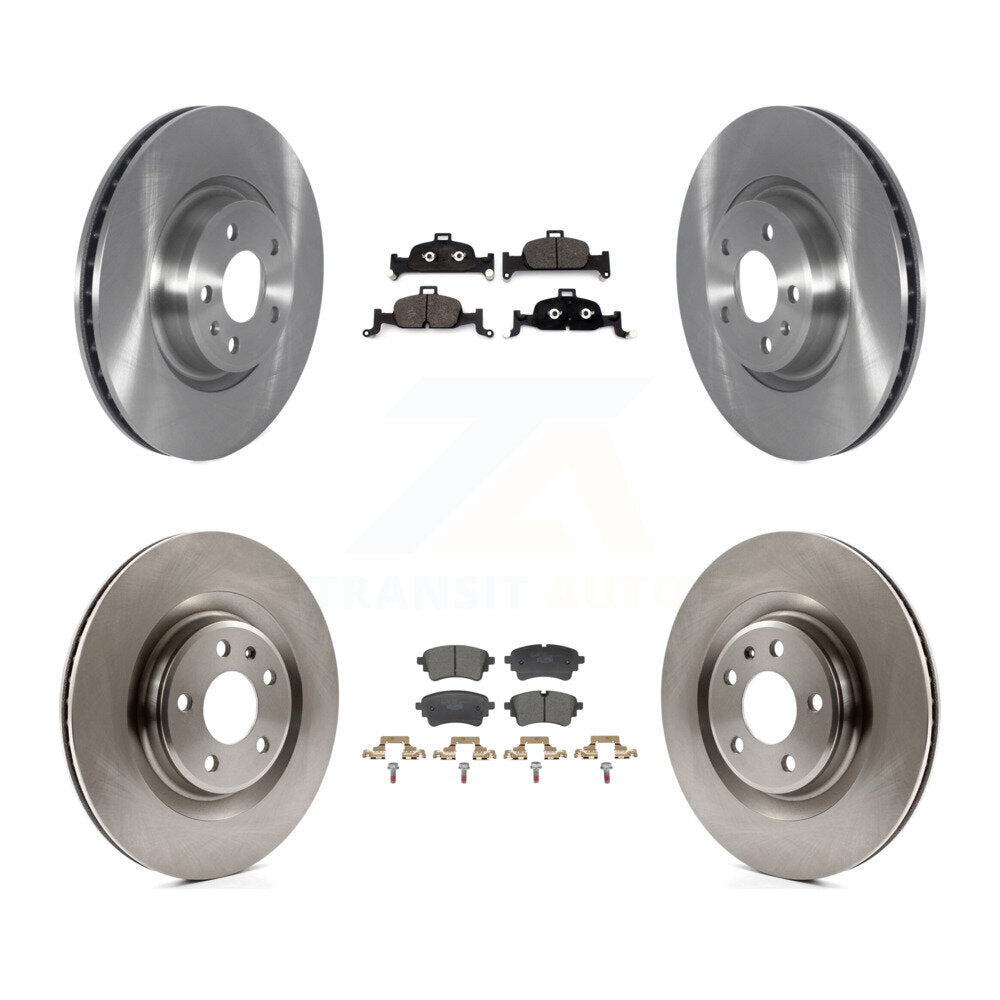 Brake Rotors Ceramic Pad Front Rear Kit For Audi A5 Sportback Quattro A4 allroad