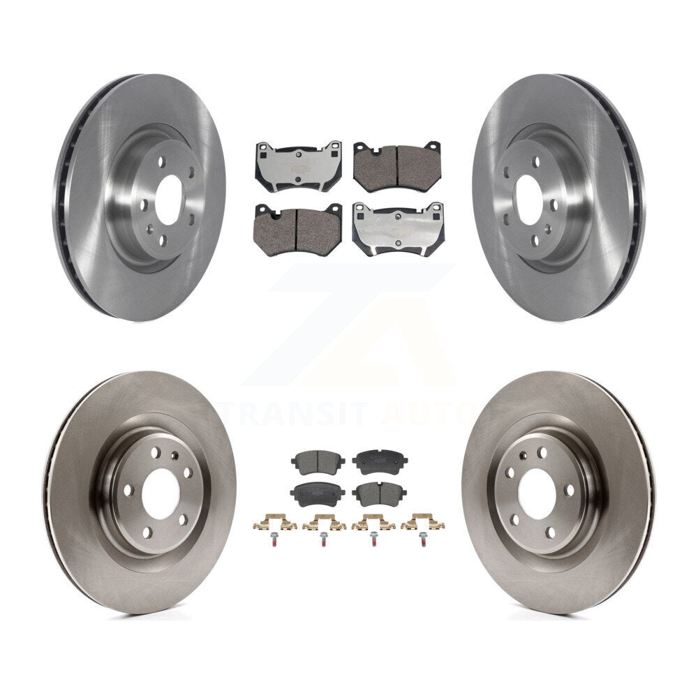 Disc Brake Rotors And Ceramic Pads Front Rear Kit For Audi Q5 Sportback