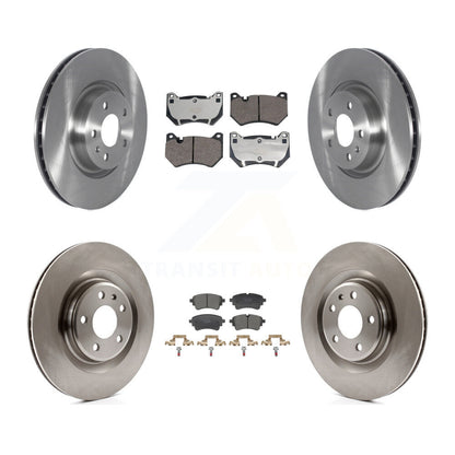 Disc Brake Rotors And Ceramic Pads Front Rear Kit For Audi Q5 Sportback