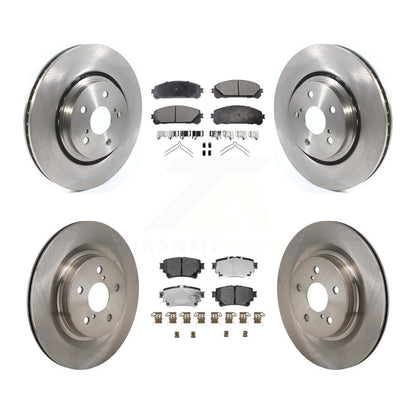 Brake Rotor Ceramic Pad Front Rear Kit For Lexus NX350h NX350 NX250 Toyota Crown