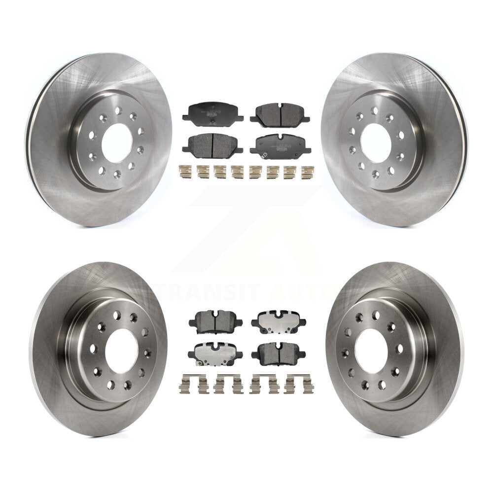 Brake Rotors & Ceramic Pad Front Rear Kit For 2021 Chevrolet Equinox GMC Terrain