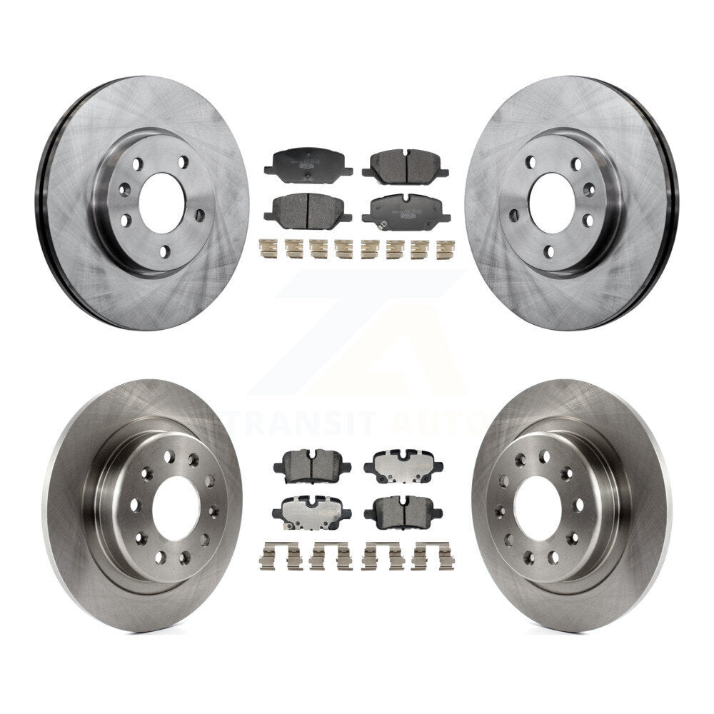 Disc Brake Rotors And Ceramic Pads Front Rear Kit For GMC Terrain
