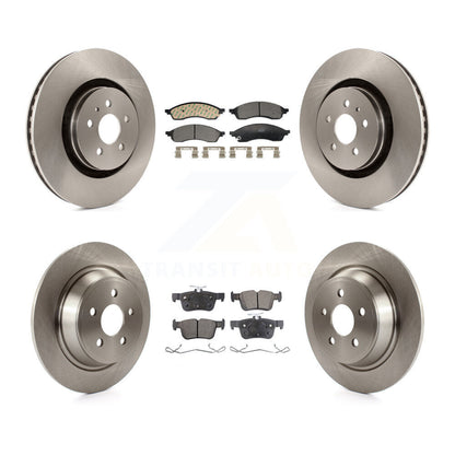 Disc Brake Rotors And Ceramic Pads Front Rear Kit For Lincoln Nautilus