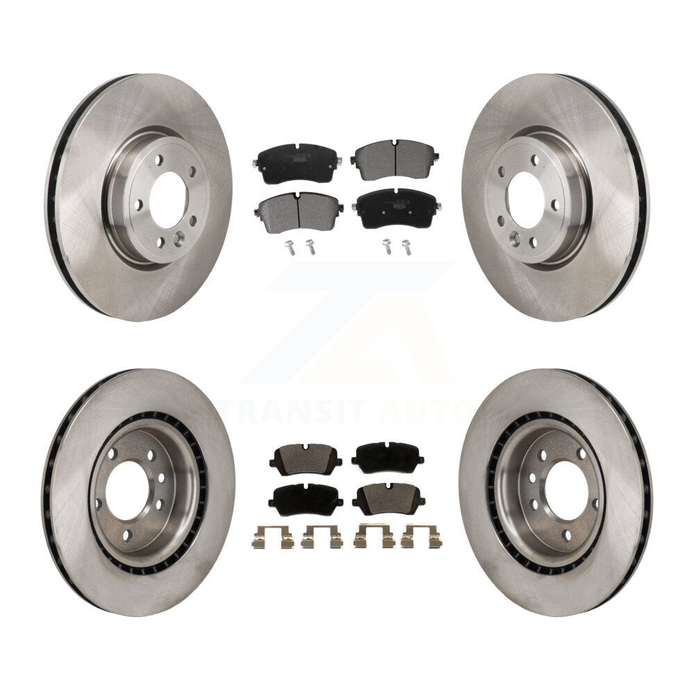 Disc Brake Rotors And Ceramic Pads Front Rear Kit For Land Rover Discovery Range